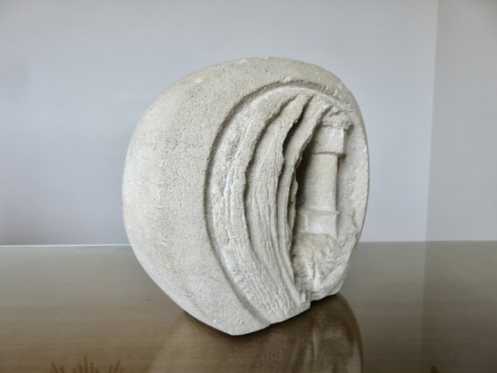 Image 1 of Arsène Galison Stone Lamp 80s