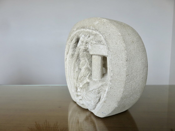 Image 1 of Arsène Galison Stone Lamp 80s