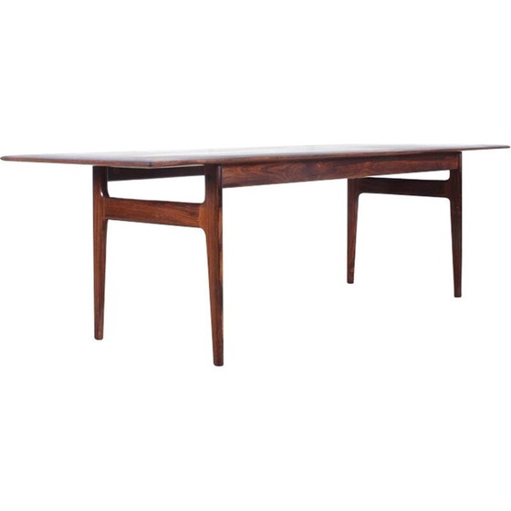 Image 1 of Vintage Scandinavian coffee table in rio rosewood by Cfc Silkeborg, 1960