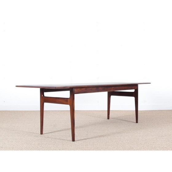 Image 1 of Vintage Scandinavian coffee table in rio rosewood by Cfc Silkeborg, 1960