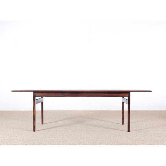 Image 1 of Vintage Scandinavian coffee table in rio rosewood by Cfc Silkeborg, 1960