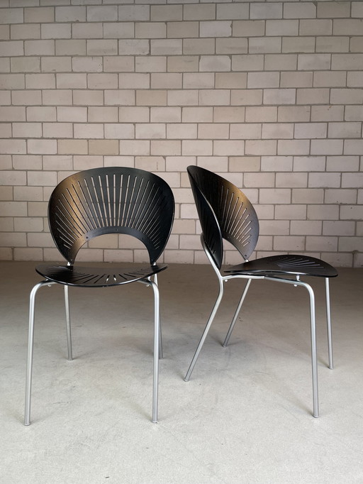 4X Trinidad Chair 3398 By Nanna Ditzel By Fredericia Furniture