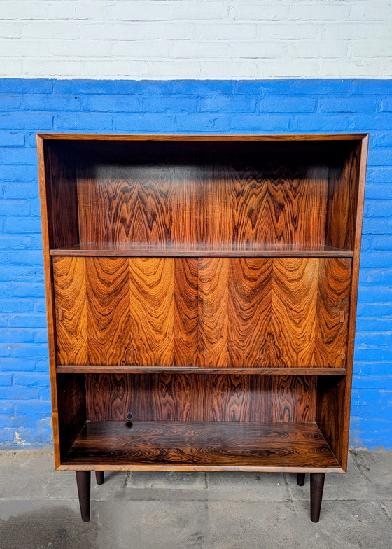 Image 1 of Vintage Bookcase/Sliding Doors, A/S Skovby Møbelfabrik Denmark