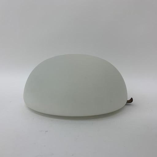 Vintage Ceiling Lamp Dutch Design, Matte Glass - 1930s