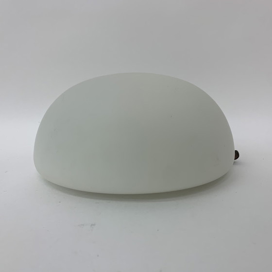 Image 1 of Vintage Ceiling Lamp Dutch Design, Matte Glass - 1930s