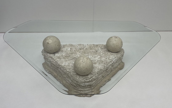 Image 1 of Magnussen Ponte Mactan stone coffee table