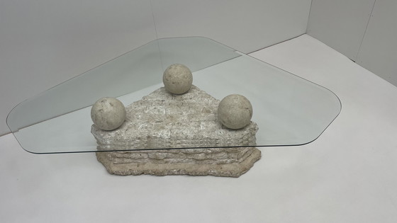 Image 1 of Magnussen Ponte Mactan stone coffee table