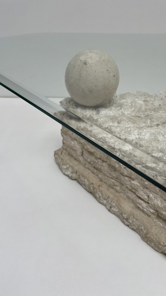 Image 1 of Magnussen Ponte Mactan stone coffee table