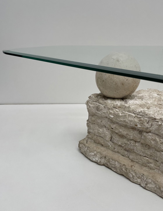 Image 1 of Magnussen Ponte Mactan stone coffee table