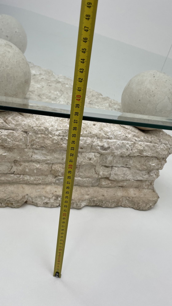 Image 1 of Magnussen Ponte Mactan stone coffee table