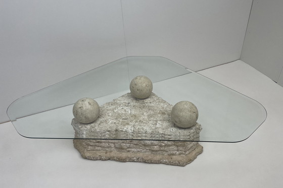 Image 1 of Magnussen Ponte Mactan stone coffee table