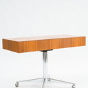 Mid-Century TV trolley in walnut, restored