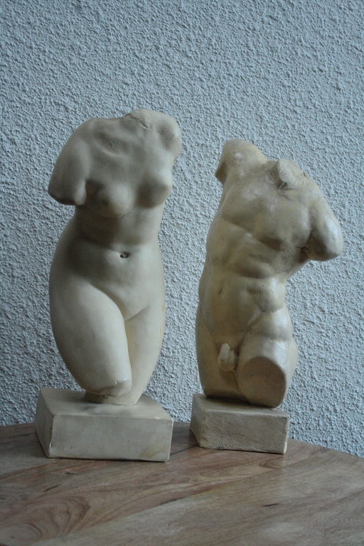 Sculpture vintage torse venus et milo