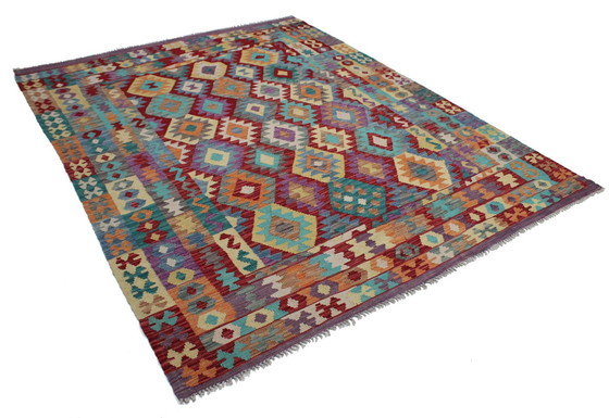 Image 1 of Original Old Style Kelim Afghan 248 X 196 Cm Top Condition