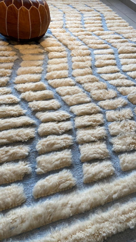 Image 1 of Luxury Handmade Berber Carpet - Authentic & Soft