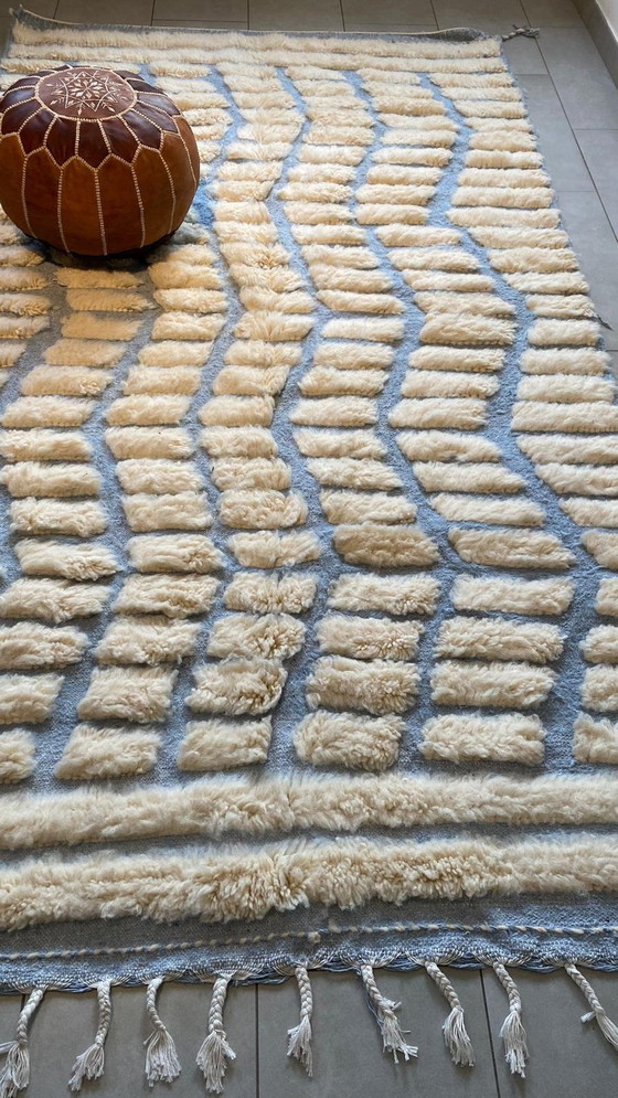 Image 1 of Luxury Handmade Berber Carpet - Authentic & Soft