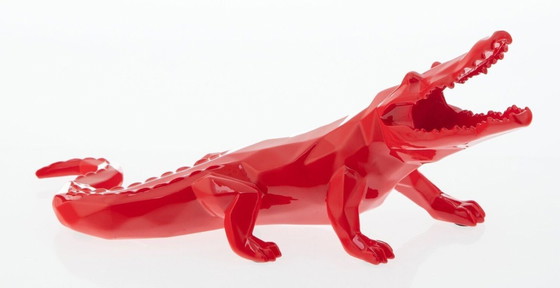 Image 1 of Richard Orlinski Croco Spirit Red