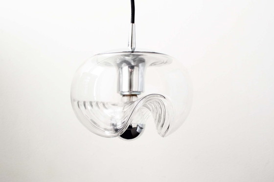 Image 1 of 1x  ‘Futura’ pendant light by Koch & Lowy for Peill Putzler