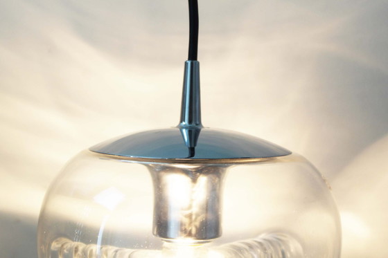 Image 1 of 1x  ‘Futura’ pendant light by Koch & Lowy for Peill Putzler