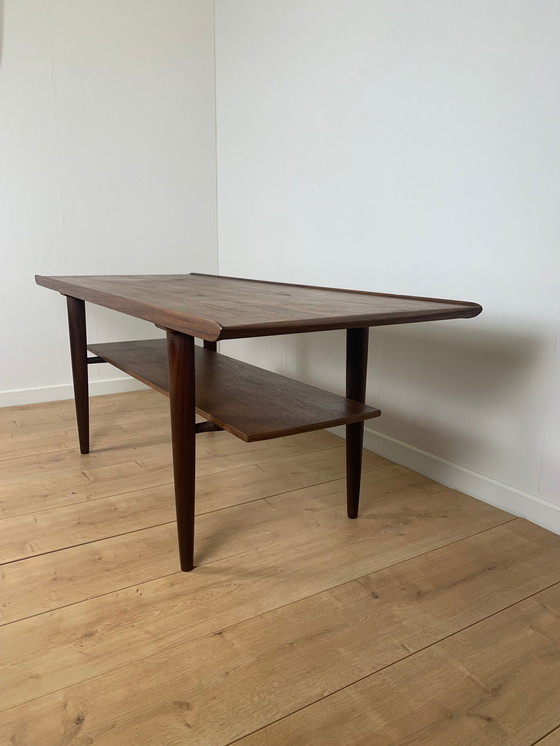 Image 1 of Danish Rosewood Coffee Table, 1960S