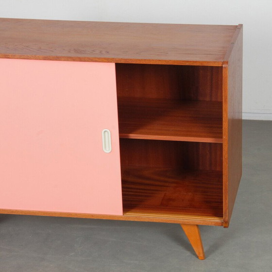 Image 1 of Vintage chest of drawers model U-452 in oak by Jiri Jiroutek for Interier Praha, Czechoslovakia 1960