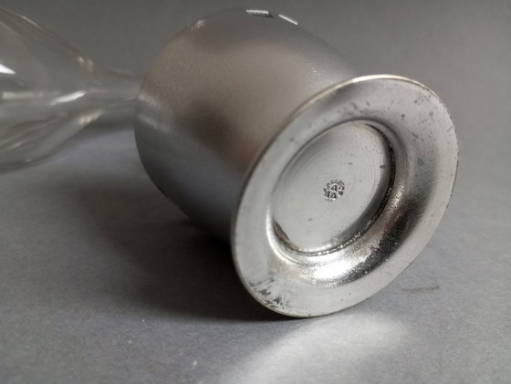 Image 1 of Josef Hoffmann/Hans Ofner Secessionist Caraffe For Argentor 1905