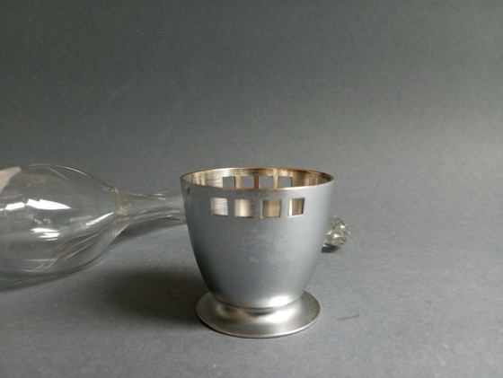 Image 1 of Josef Hoffmann/Hans Ofner Secessionist Caraffe For Argentor 1905