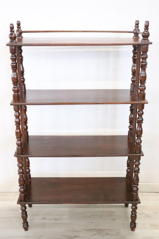 Image 1 of Antique Turned Wood Shelves