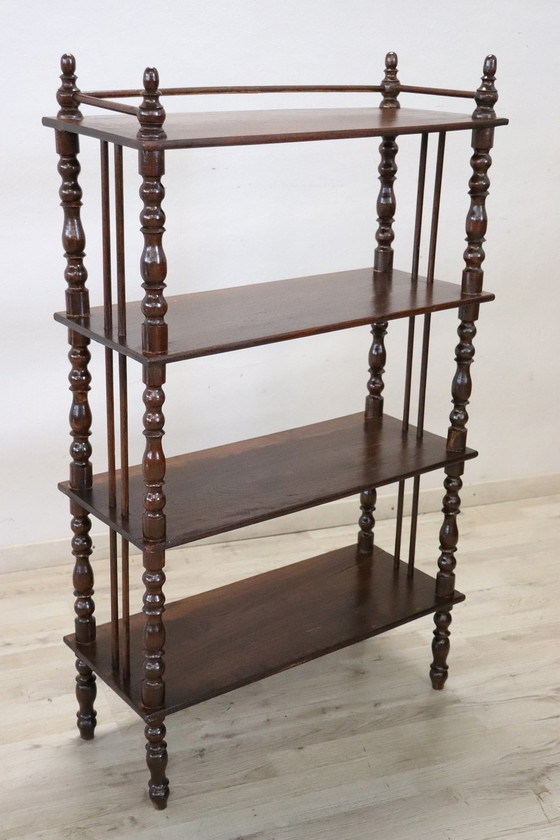 Image 1 of Antique Turned Wood Shelves