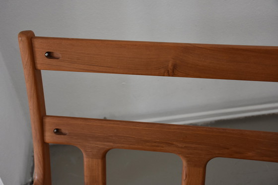 Image 1 of Teak sofa with high backrest by Juul Kristensen, 1970s