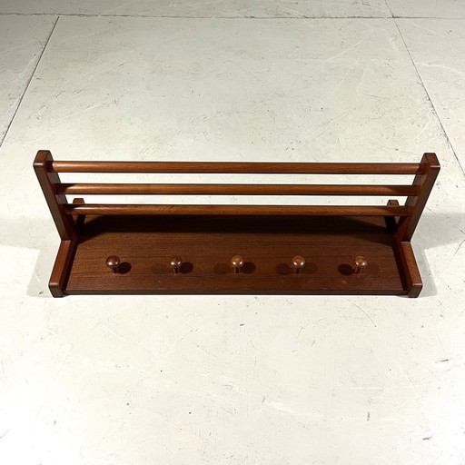 Aksel Kjersgaard Teak Wall Coat Rack Denmark