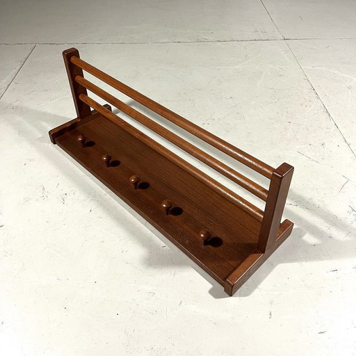 Aksel Kjersgaard Teak Wall Coat Rack Denmark