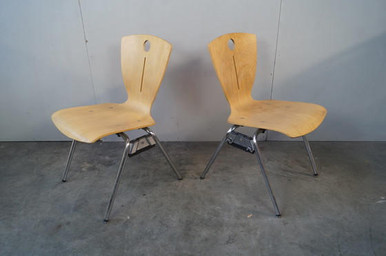 Image 1 of 10x Interstuhl design chairs, set