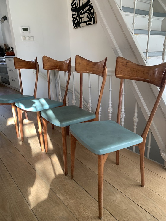 Image 1 of 4x Vintage Dining Chairs