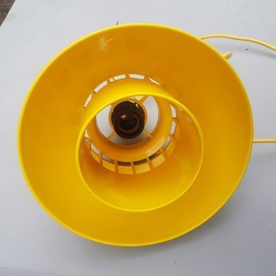 Image 1 of Yellow Ceiling Lamp Minisol By K.Kewo For Nordisk Solar