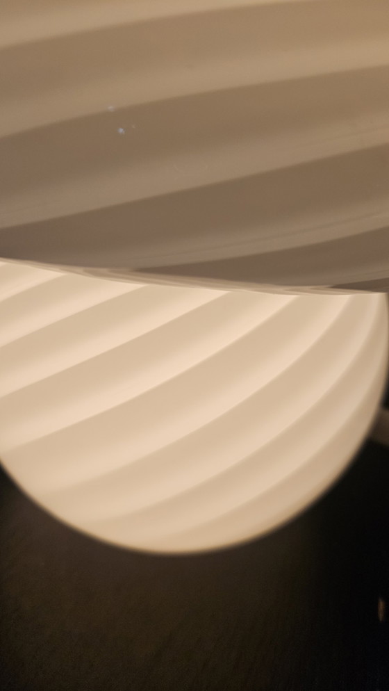 Image 1 of 70'S Mushroom Swirl Lamp