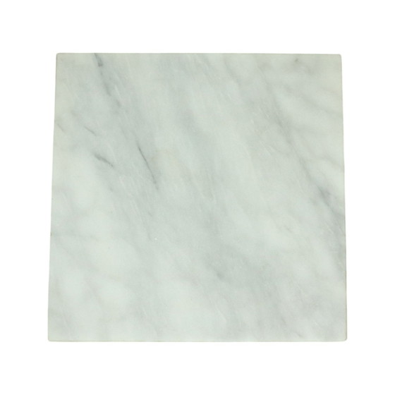 Image 1 of French Plant Table Carrara Marble