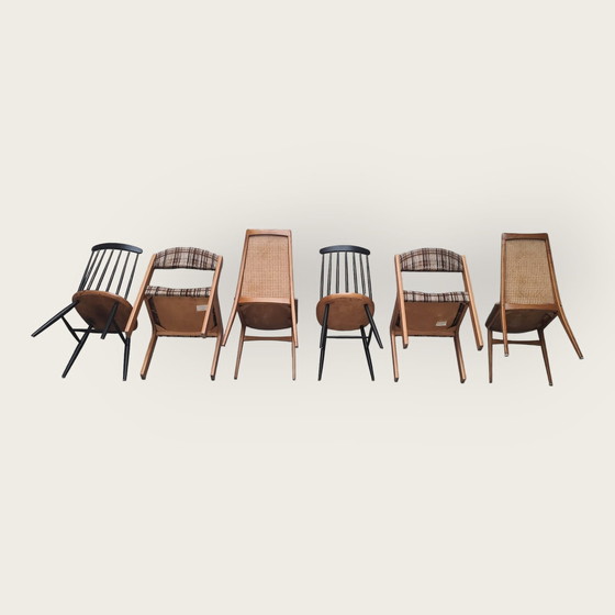 Image 1 of 5x Mid Century chairs