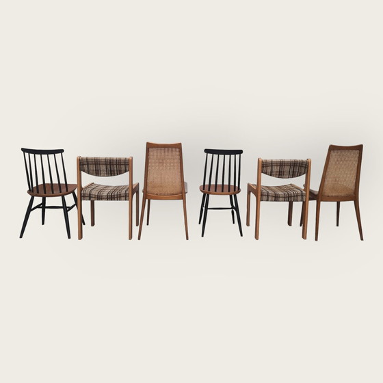 Image 1 of 5x Mid Century chairs