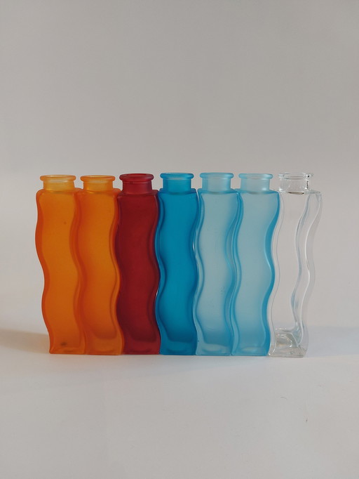 Vintage Ikea "Skamt" Squiggle Vases