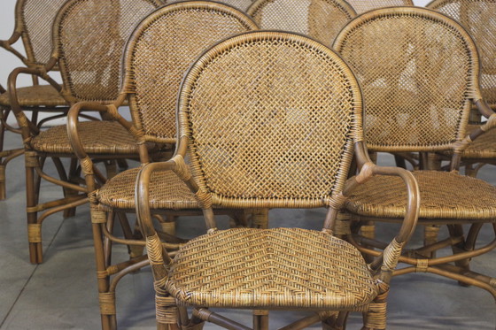 Image 1 of Wicker Armchair 'Clotilde' - Elegant And Durable Seating Solution