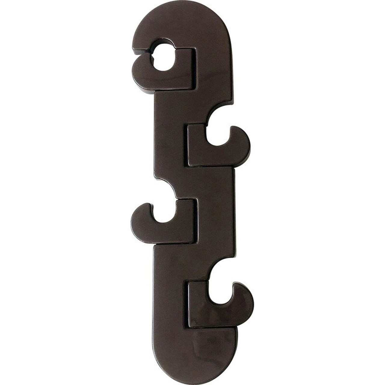 Vintage chocolate brown plastic coat rack, Italy 1970 | €375 | Whoppah