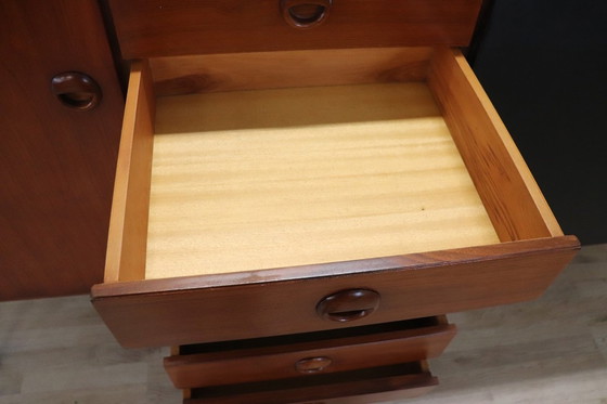 Image 1 of Wooden Long Sideboard, 1960S