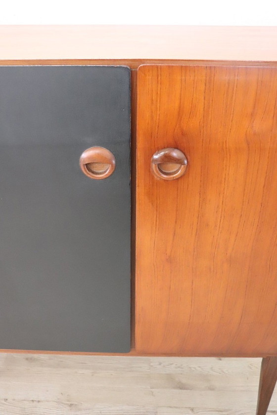 Image 1 of Wooden Long Sideboard, 1960S