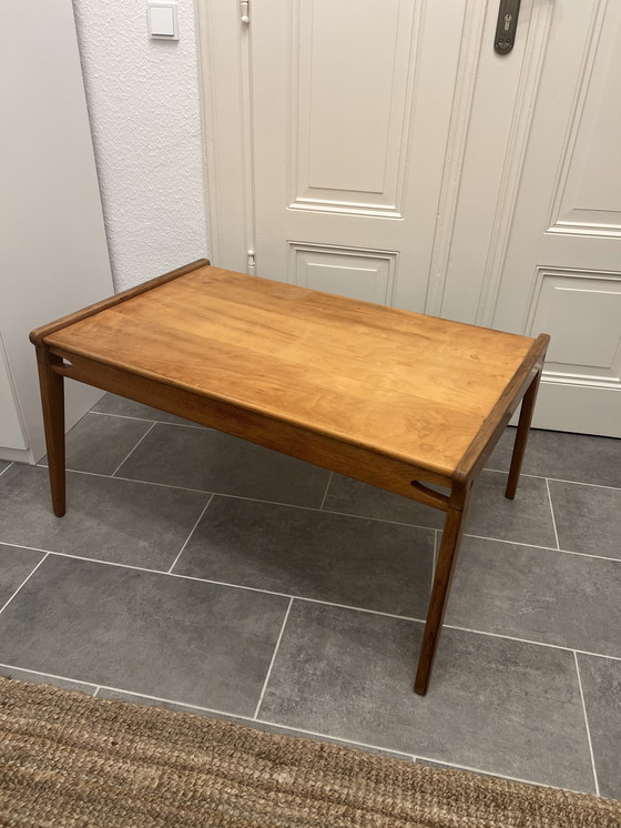 Image 1 of Heinz Heger Hunting Chair 60s DDR Set: armchair, stool, table incl. cushions (original)
