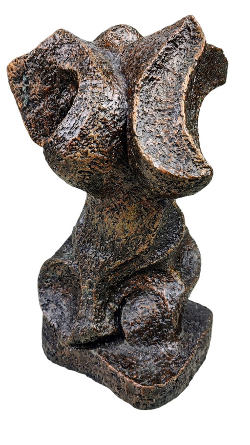 Brutalist Sculpture Women's Torso 1970S