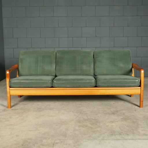 Vintage Danish Seating Area With Sofa Bed - Teak - 1960s