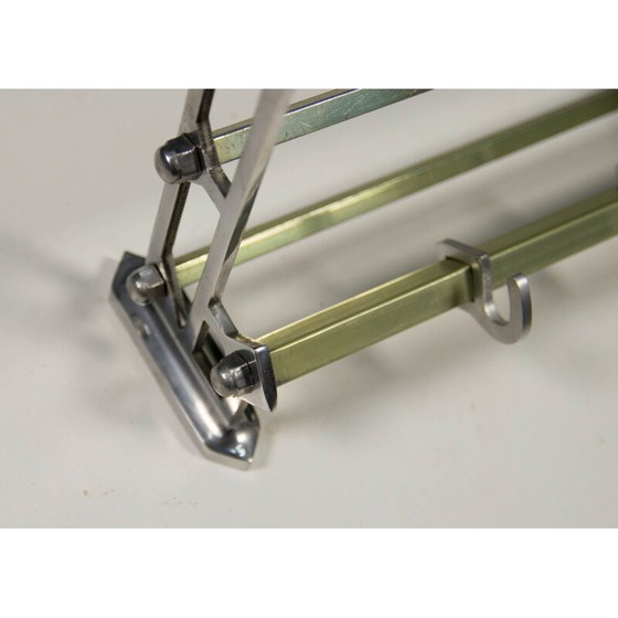 Image 1 of Art Deco vintage wall coat rack, 1920s