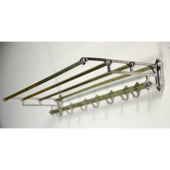Image 1 of Art Deco vintage wall coat rack, 1920s
