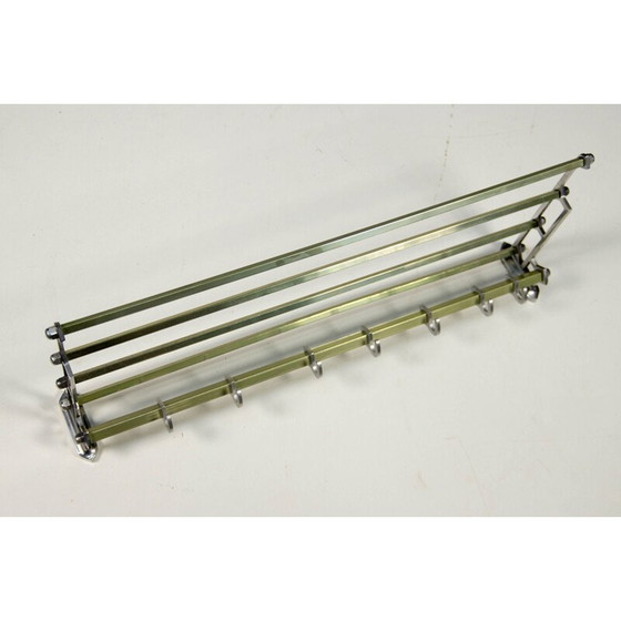 Image 1 of Art Deco vintage wall coat rack, 1920s